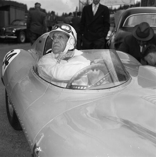 XKD 535 at Spa, 13th May 1956, driver Palacios