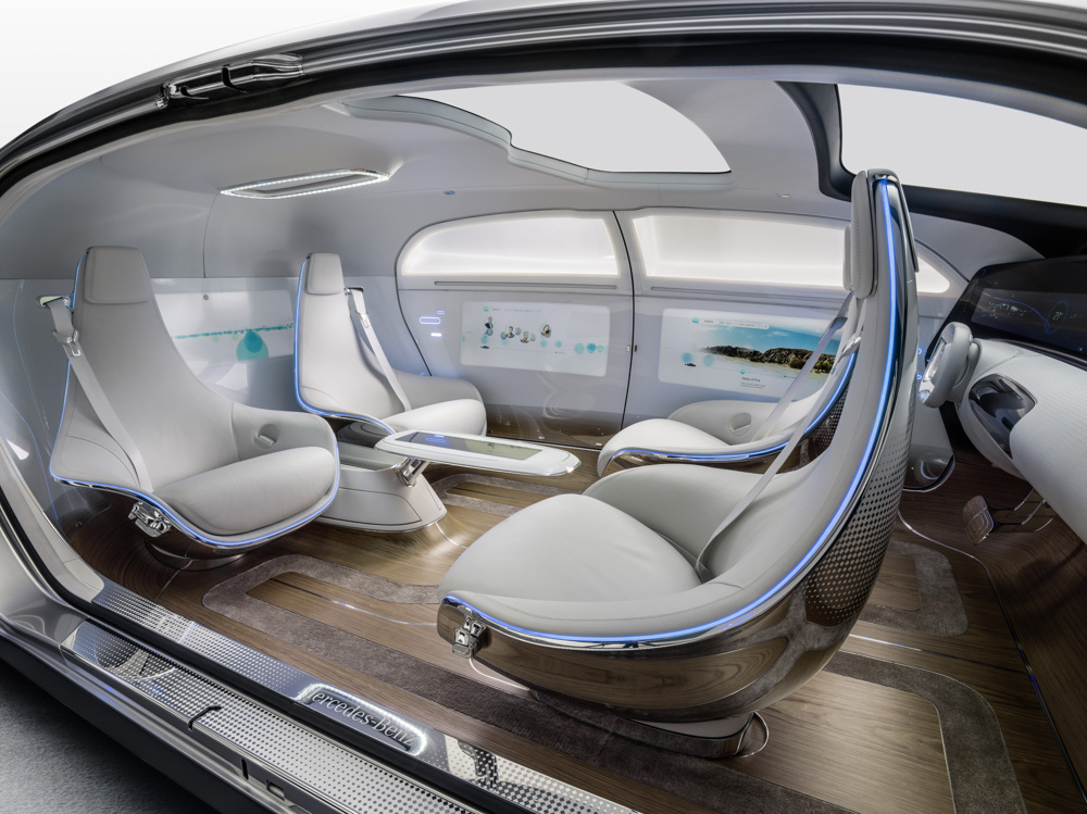 The Mercedes-Benz F 015 Luxury in Motion