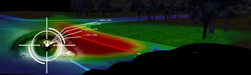 Lightning-fast reaction: The camera in Opel’s eye-tracking system scans the driver’s eyes more than 50 times per second to instantaneously adjust the headlamp beam.