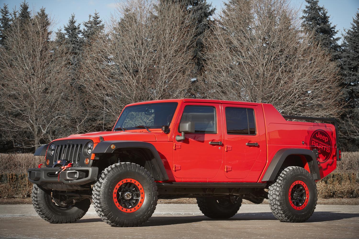 Jeep® Wrangler Red Rock Responder Concept