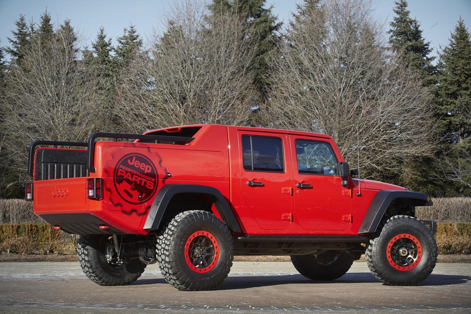 Jeep® Wrangler Red Rock Responder Concept