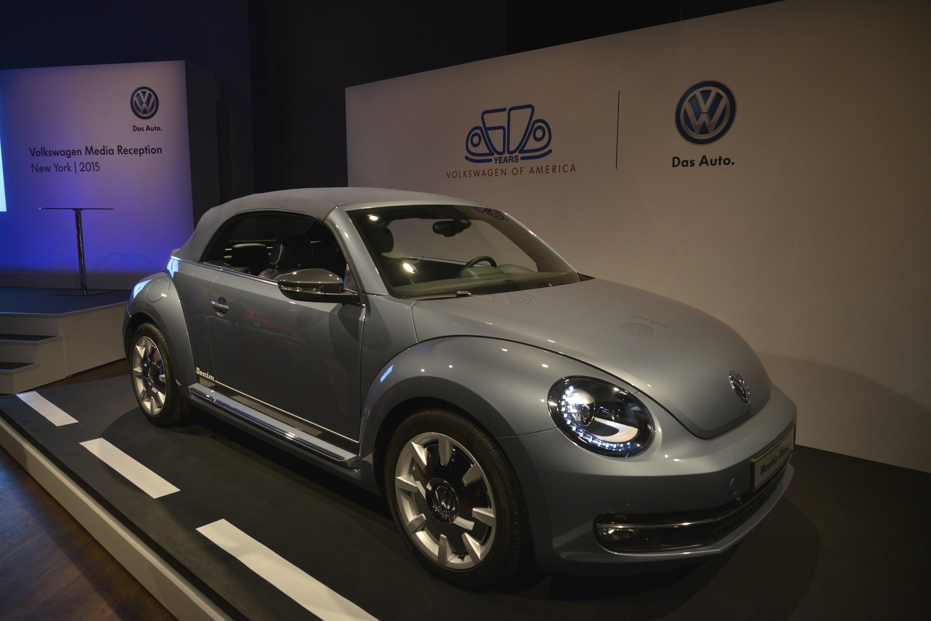 Volkswagen Beetle Convertible Denim