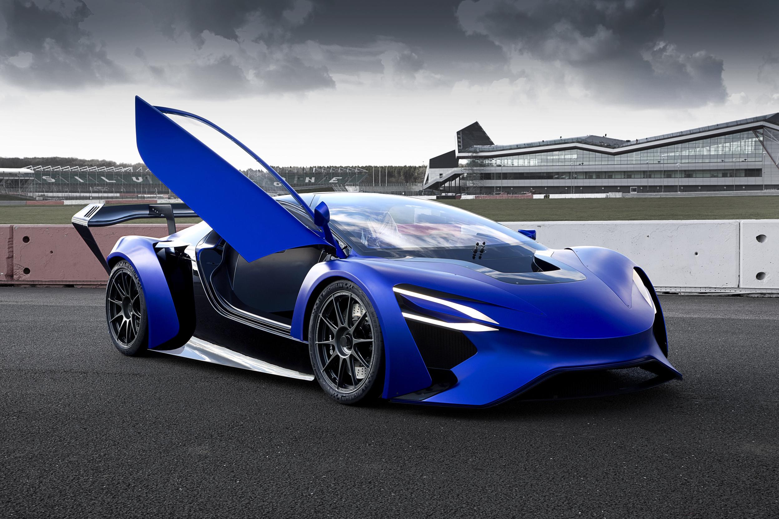 Techrules AT96 TREV supercar concept - on track 3