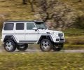 The 2017 Mercedes-Benz G550 4×4² (European model shown)